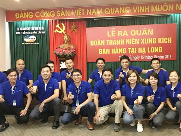 "Thanh niên xung kích làm việc mới, việc khó góp phần nâng cao thương hiệu của xi măng Cẩm Phả"